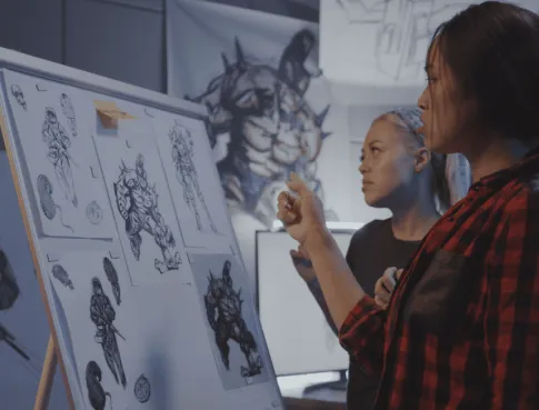 À Studio Mercier, le programme est pensé pour le Game Art !