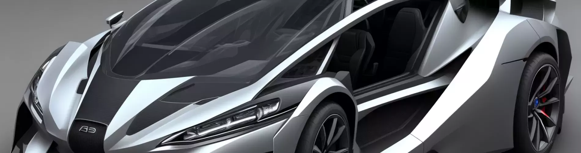 DreamShaper-v7-A-3D-design-draft-of-one-futuristic-car-close-c-1